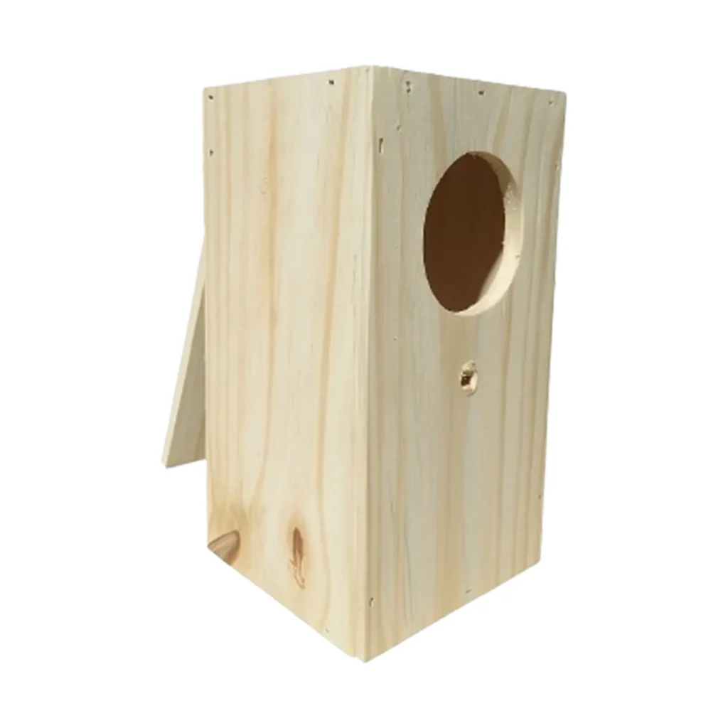 Ninho vertical agapornes e periquito