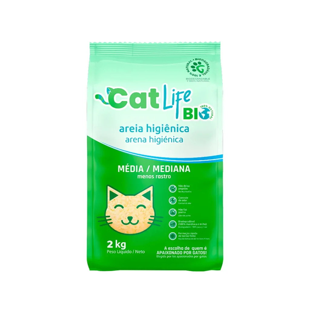 CAT LIFE BIO MÉDIA 2KG