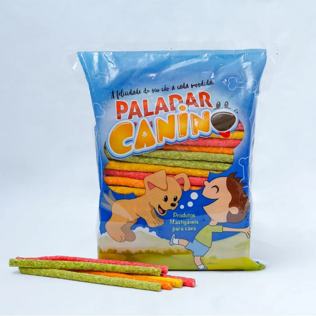 Palito 6mm Colorido Paladar Canino